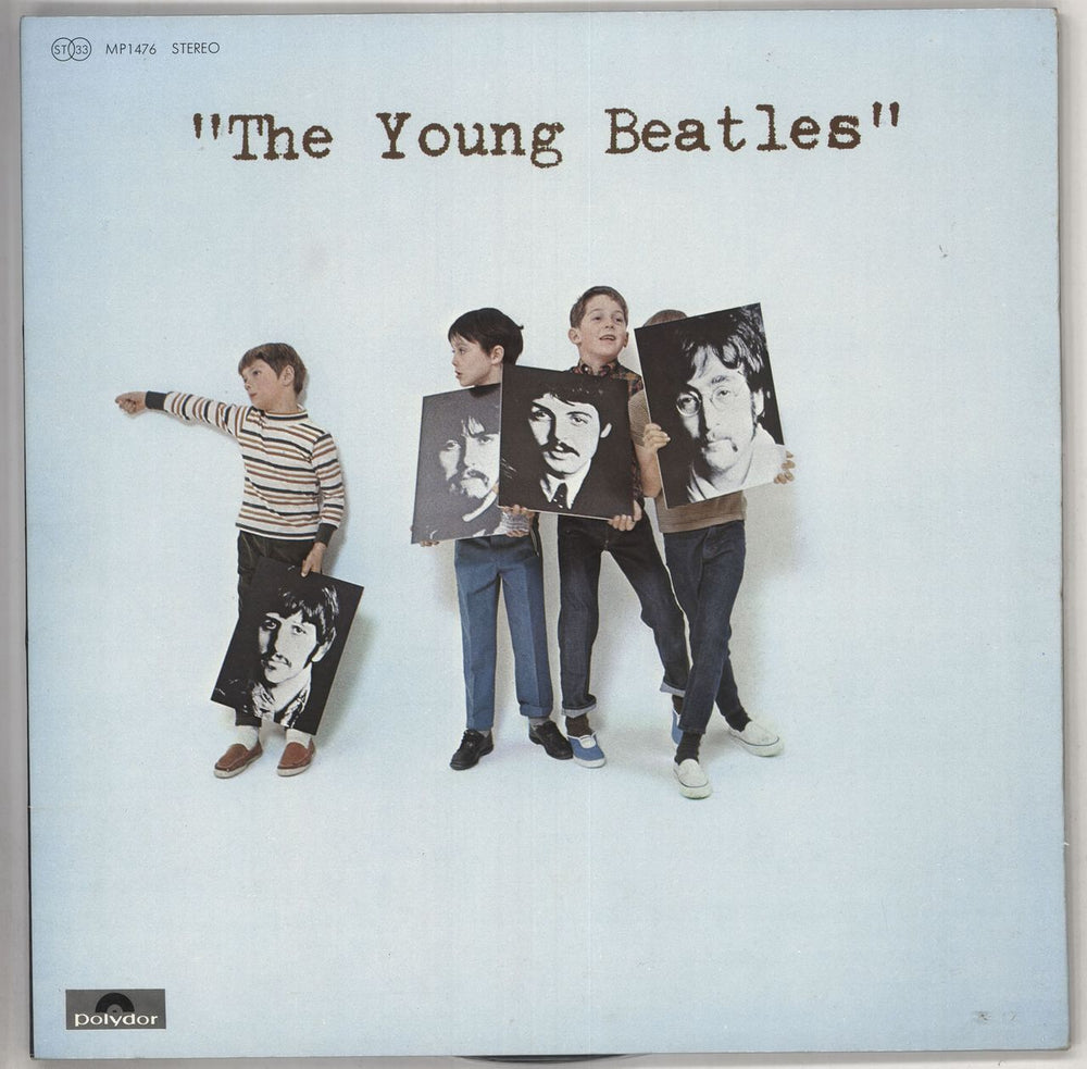 The Beatles The Young Beatles Japanese vinyl LP album (LP record) MP1476