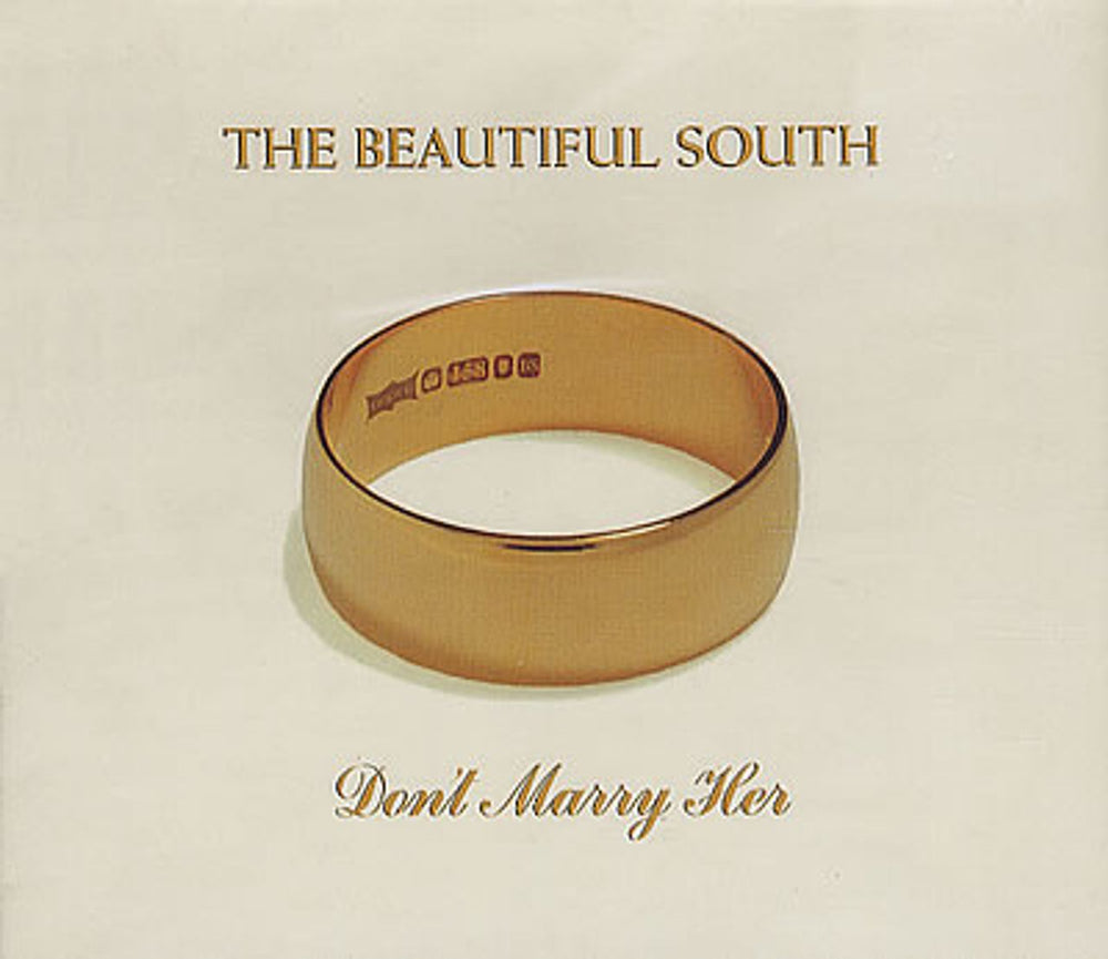 The Beautiful South Don't Marry Her UK CD single (CD5 / 5") GODCD158