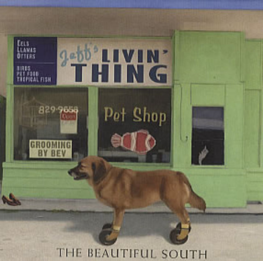 The Beautiful South Livin' Thing UK Promo CD single (CD5 / 5") XPCD2974