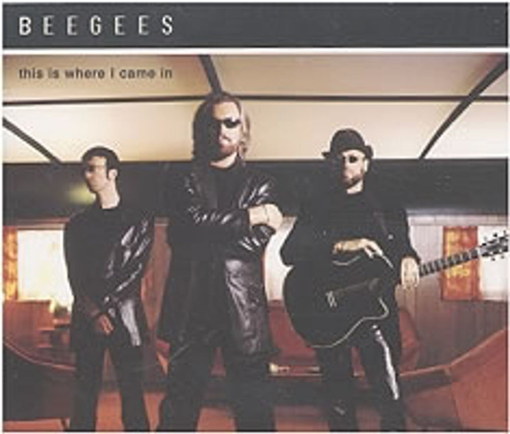 The Bee Gees This Is Where I Came In Mexican Promo CD single (CD5 / 5") CDP748-2