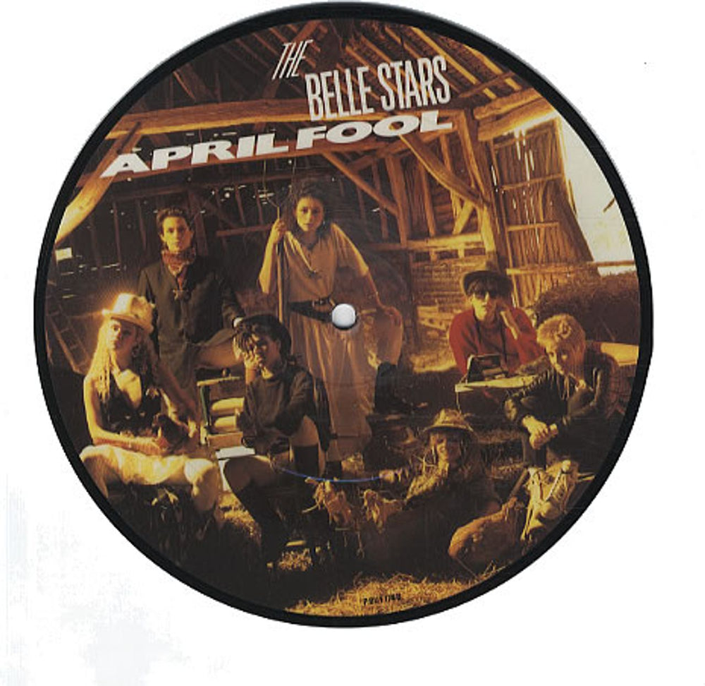 The Belle Stars Sweet Memory UK 7" vinyl picture disc (7 inch picture disc single) BST7PSW46178