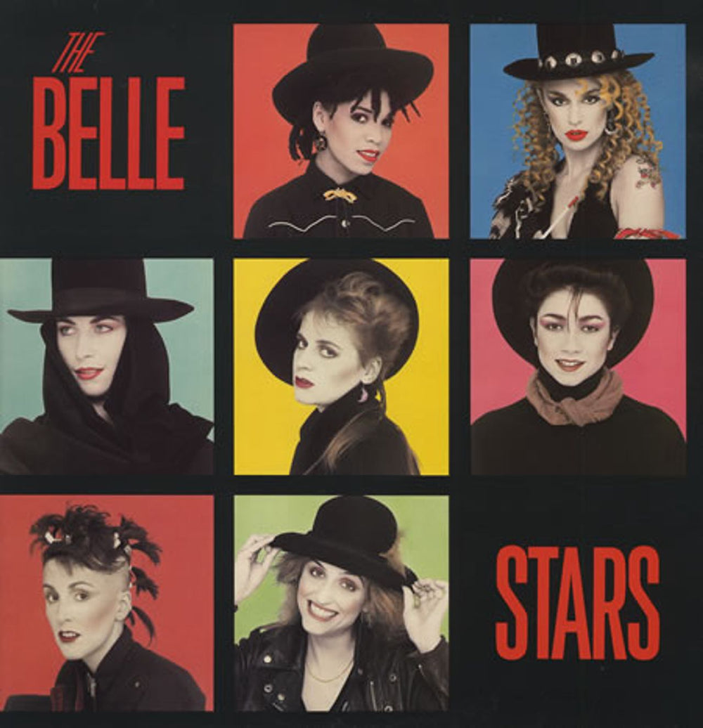 The Belle Stars The Belle Stars UK vinyl LP album (LP record) SEEZ45