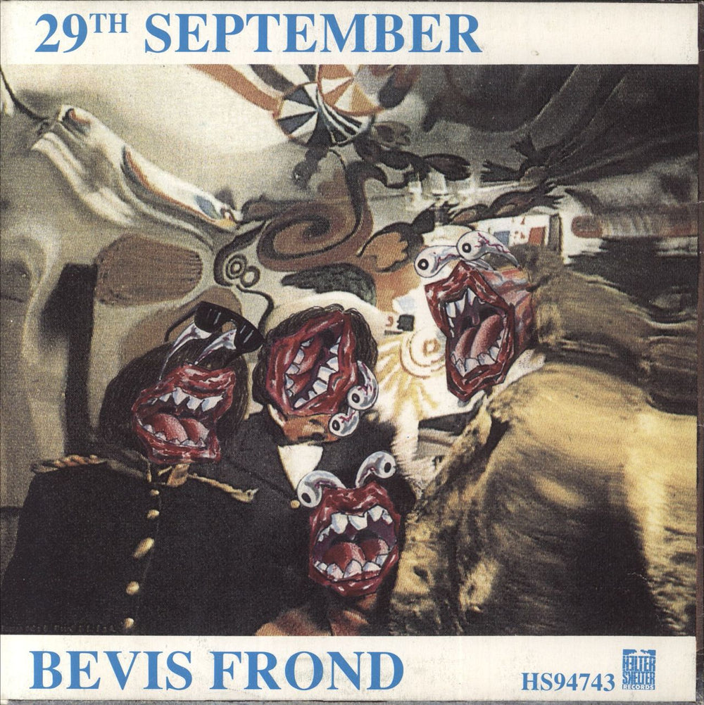 The Bevis Frond Let's Live For Today (Bevis Goes Italian) Italian 7" vinyl single (7 inch record / 45)