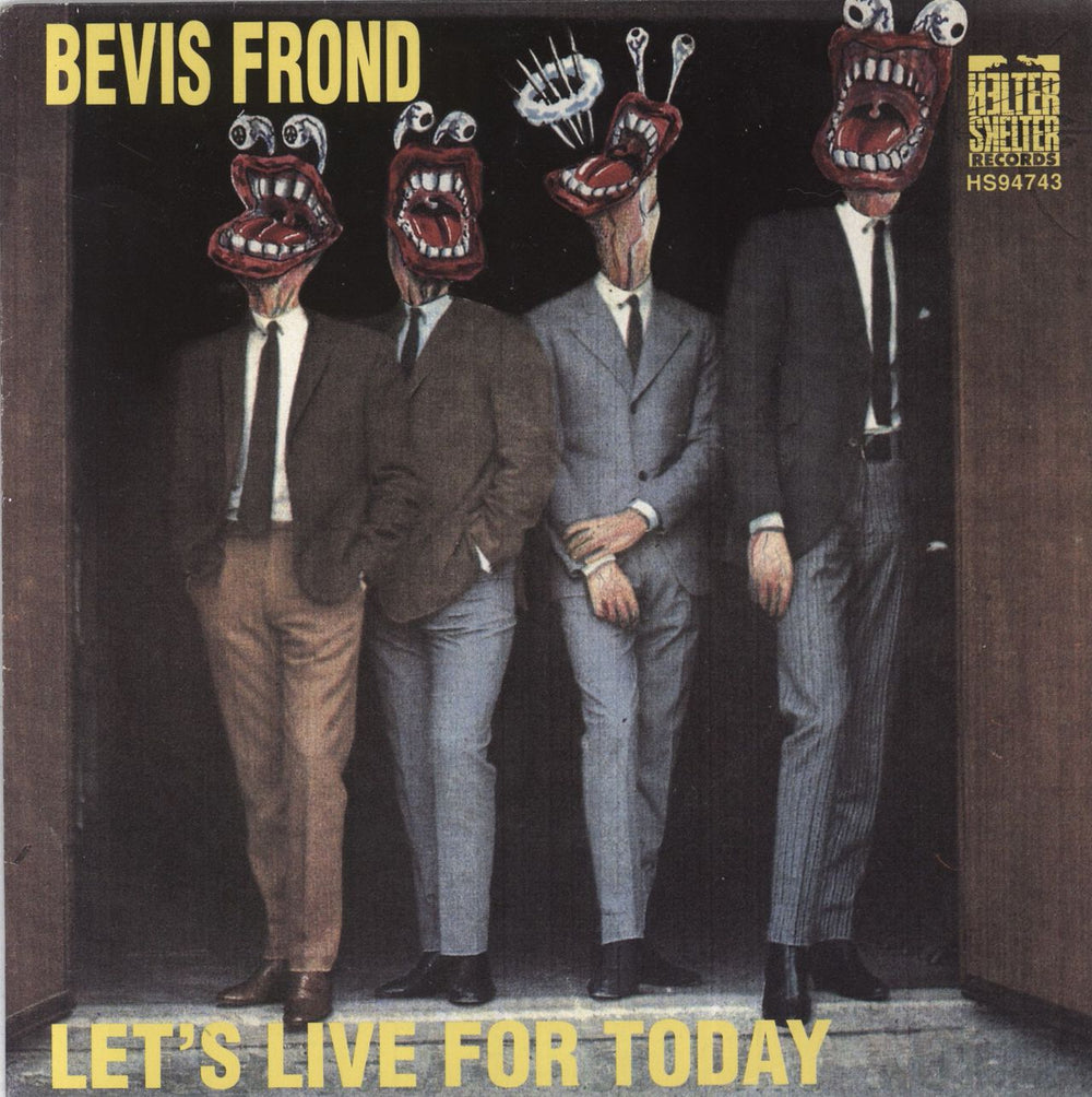 The Bevis Frond Let's Live For Today (Bevis Goes Italian) Italian 7" vinyl single (7 inch record / 45) HS94743