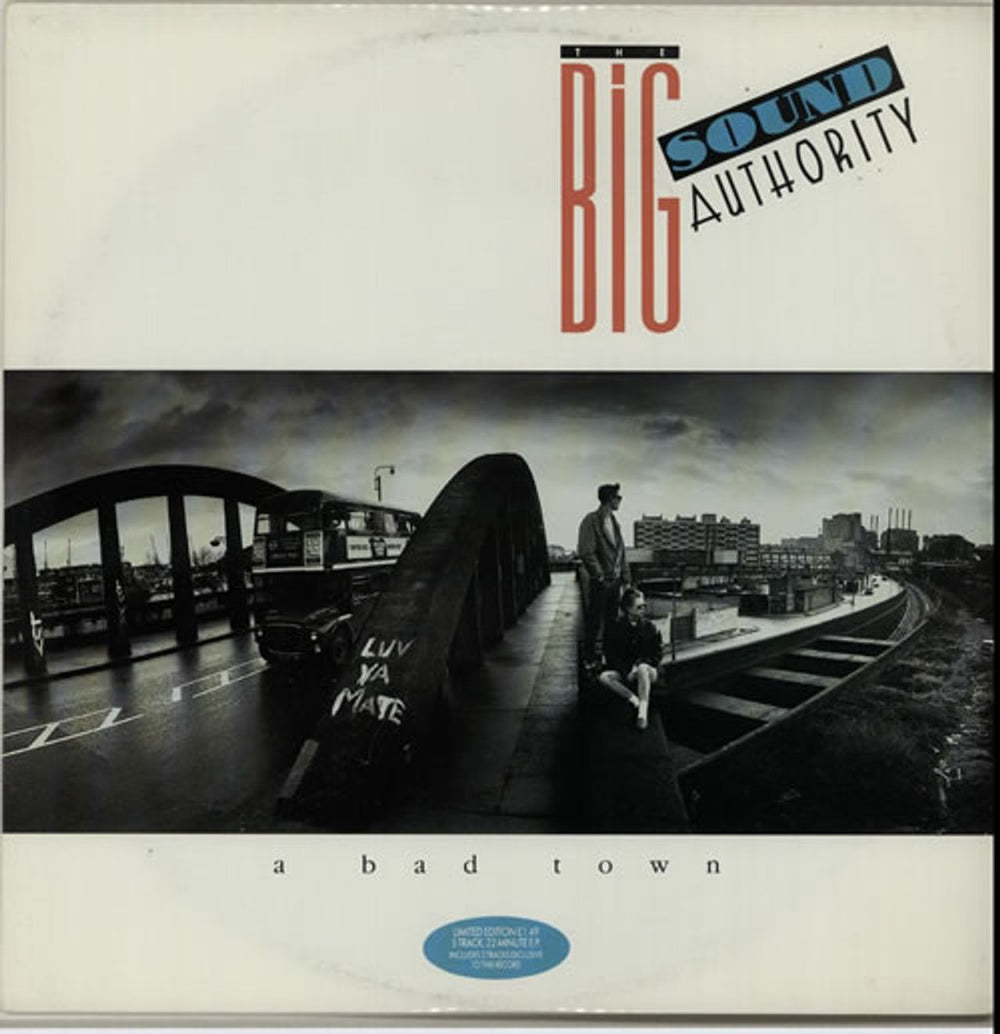 The Big Sound Authority A Bad Town UK 12" vinyl single (12 inch record / Maxi-single) BSAC2