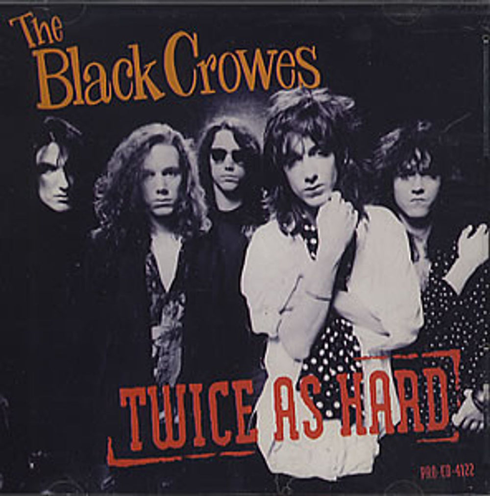 The Black Crowes Twice As Hard US Promo CD single (CD5 / 5") PRO-CD-4122