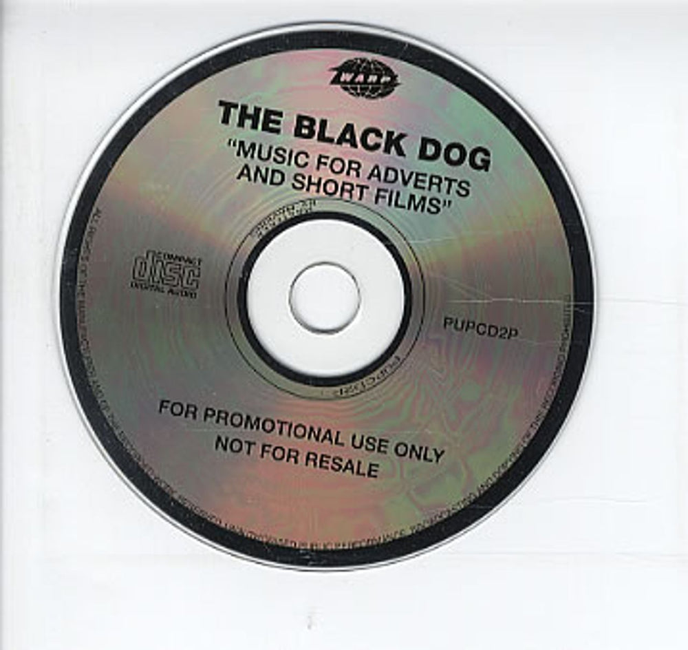 The Black Dog Music For Adverts And Short Films UK Promo CD album (CDLP) PUPCD2P