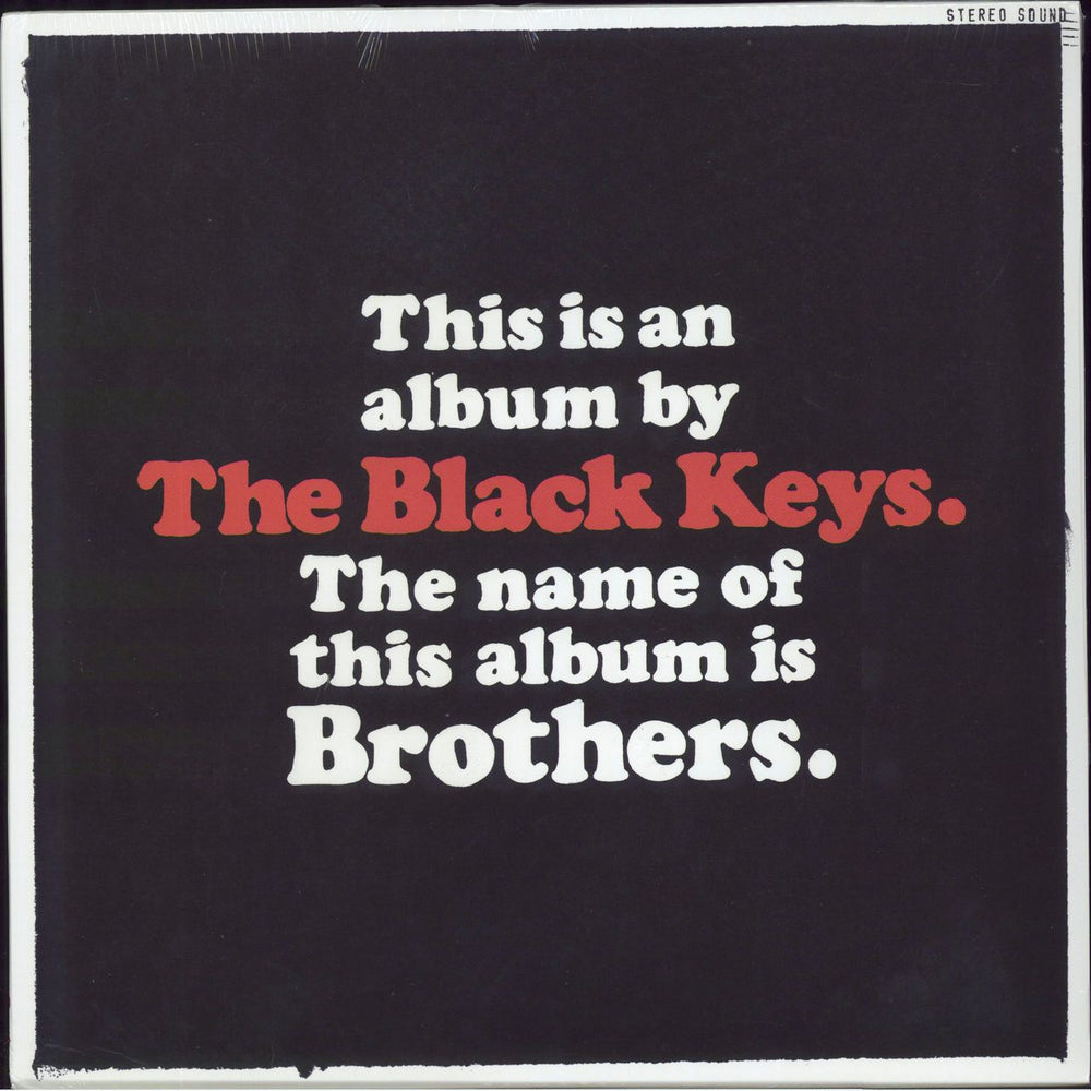 The Black Keys Brothers - Sealed UK 2-LP vinyl record set (Double LP Album) VVR737199