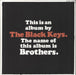 The Black Keys Brothers UK 2-LP vinyl record set (Double LP Album) VVR737199