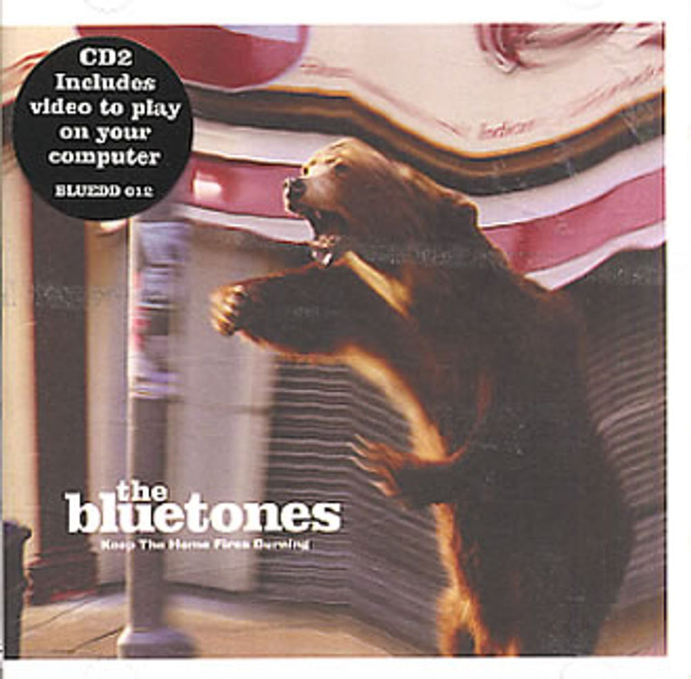 The Bluetones Keep The Home Fires Burning UK 2-CD single set (Double CD single) BTO2SKE152442