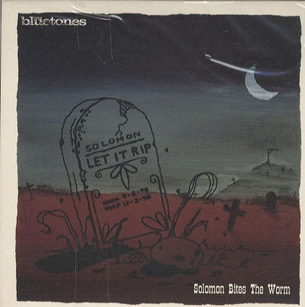 The Bluetones Solomon Bites The Worm - Numbered Sleeve UK 7" vinyl single (7 inch record / 45) BLUEX007