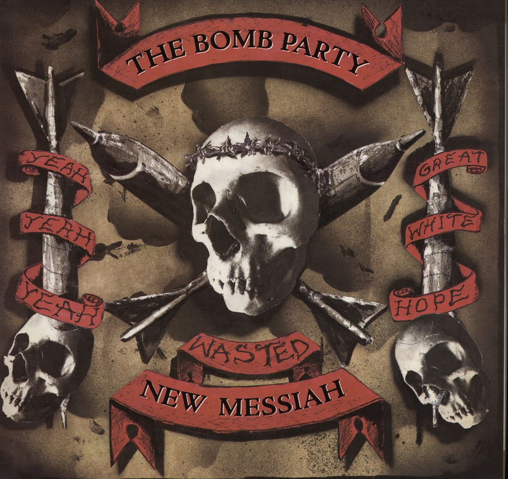 The Bomb Party The New Messiah UK 12" vinyl single (12 inch record / Maxi-single) 12ABS035