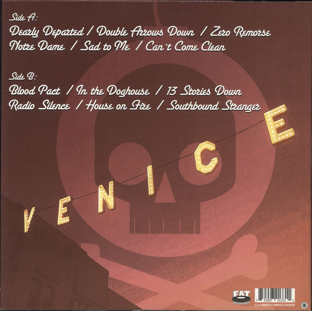 The Bombpops Death In Venice Beach US vinyl LP album (LP record) 751097013311