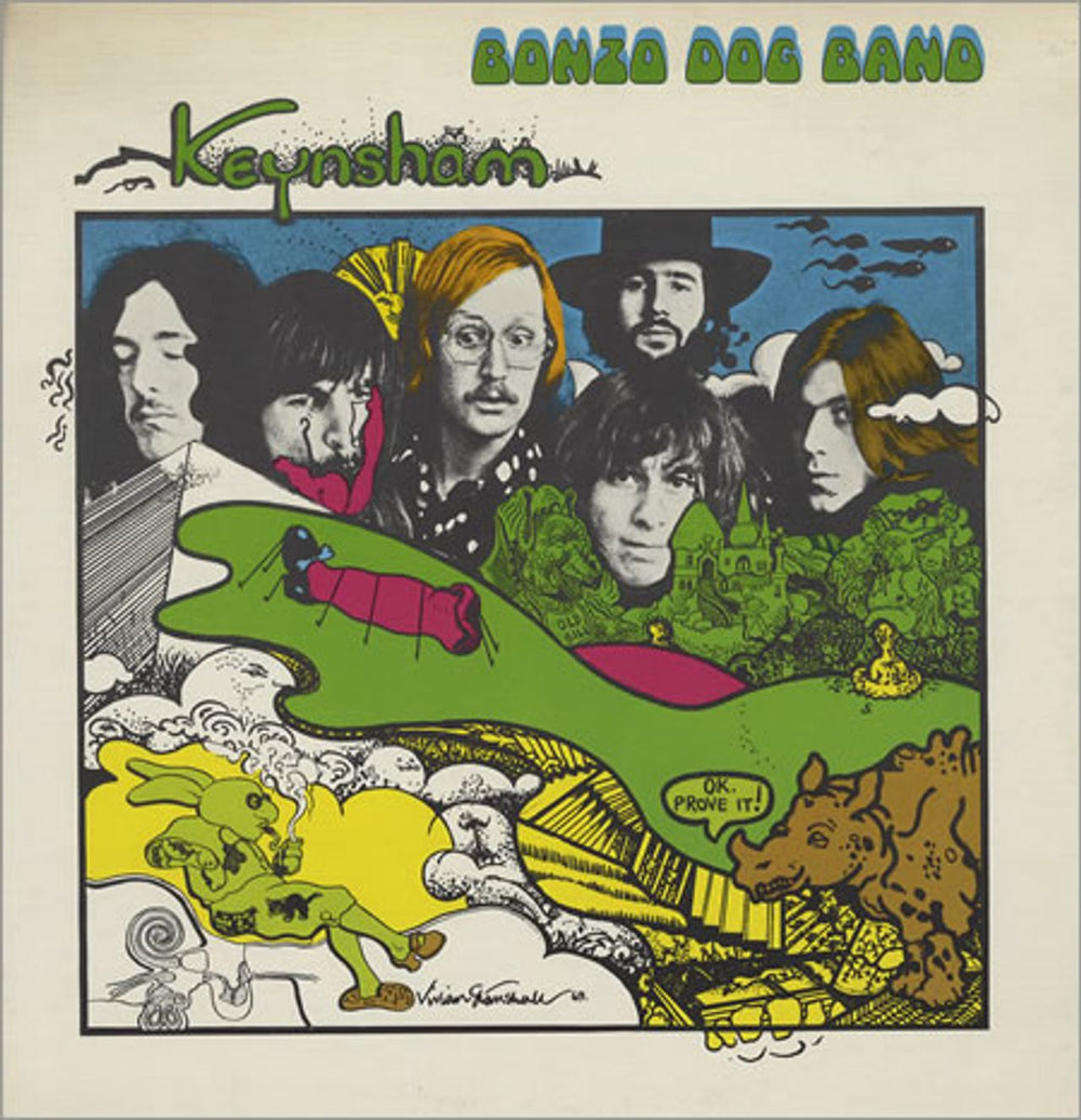 The Bonzo Dog Doo Dah Band Keynsham US vinyl LP album (LP record) LP-12457