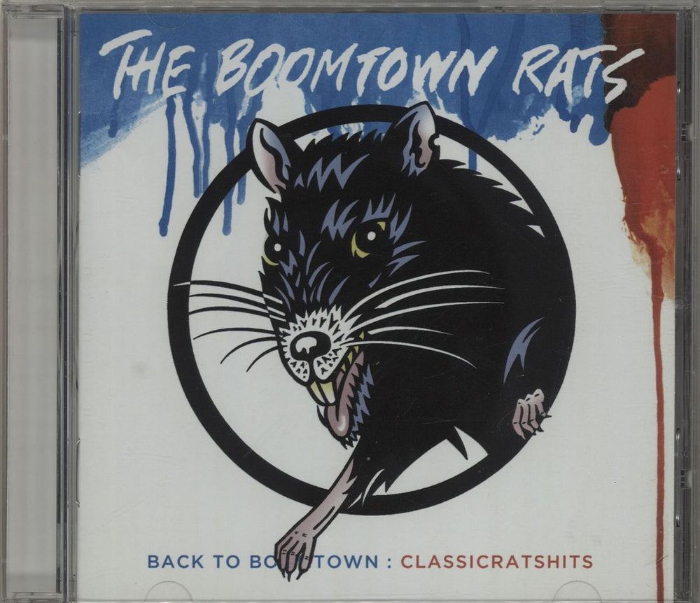 The Boomtown Rats Back To Boomtown: Classic Rats Hits German Promo CD album (CDLP) 373801-7