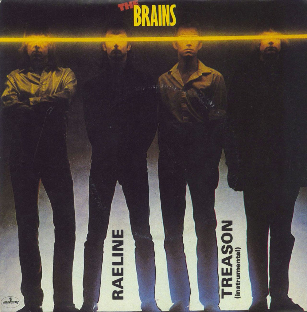 The Brains Raeline UK 7" vinyl single (7 inch record / 45) MER31