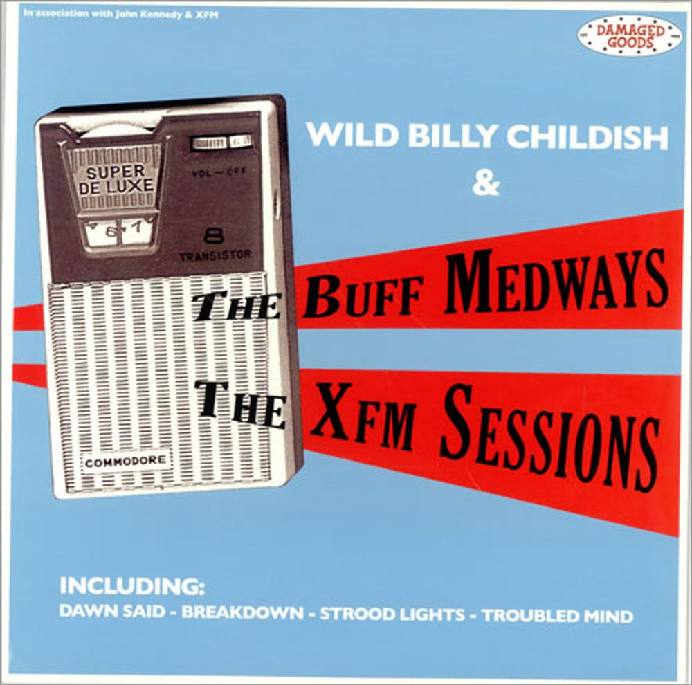 The Buff Medways The XFM Sessions UK vinyl LP album (LP record) DAMGOOD287LP