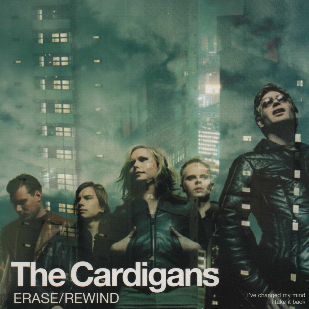 The Cardigans Erase/rewind US Promo CD single (CD5 / 5") MECD1005-2