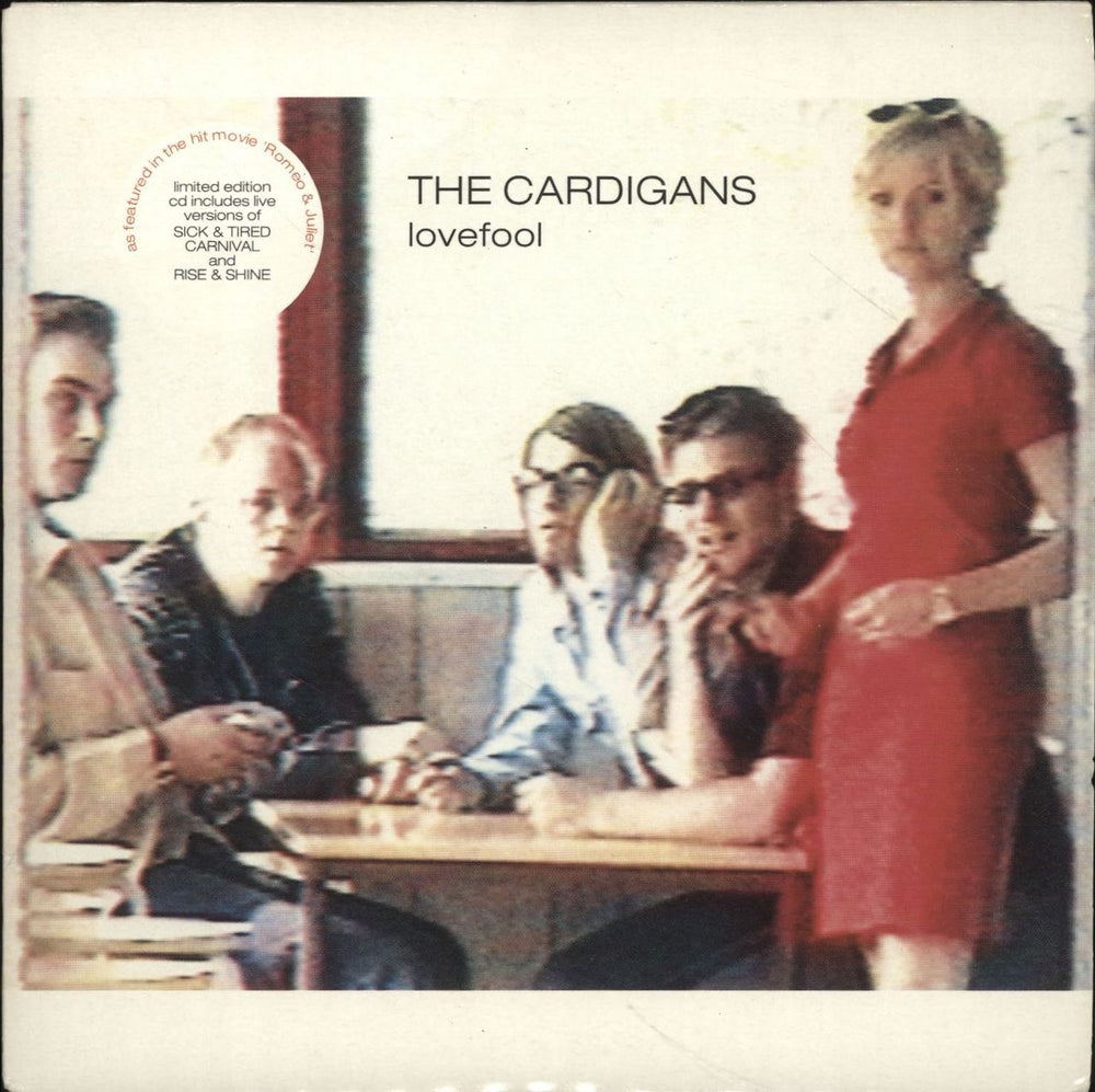 The Cardigans Lovefool UK 2-CD single set (Double CD single) 575295/5710512