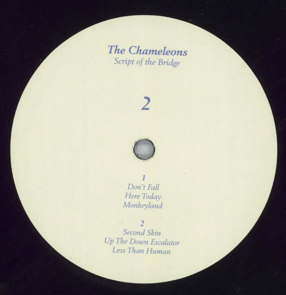 The Chameleons Script Of The Bridge - 180gm Vinyl UK 2-LP vinyl record set (Double LP Album) CML2LSC820192