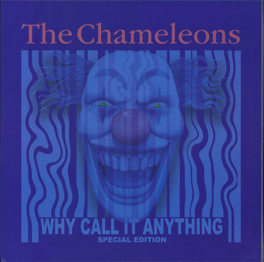 The Chameleons Why Call It Anything - Blue / Red UK 2-LP vinyl record set (Double LP Album) BAMLP19