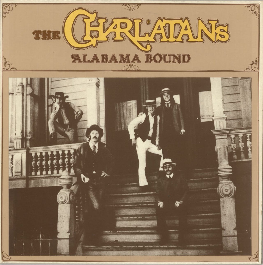 The Charlatans U.S.A. Alabama Bound French vinyl LP album (LP record) EVA12017