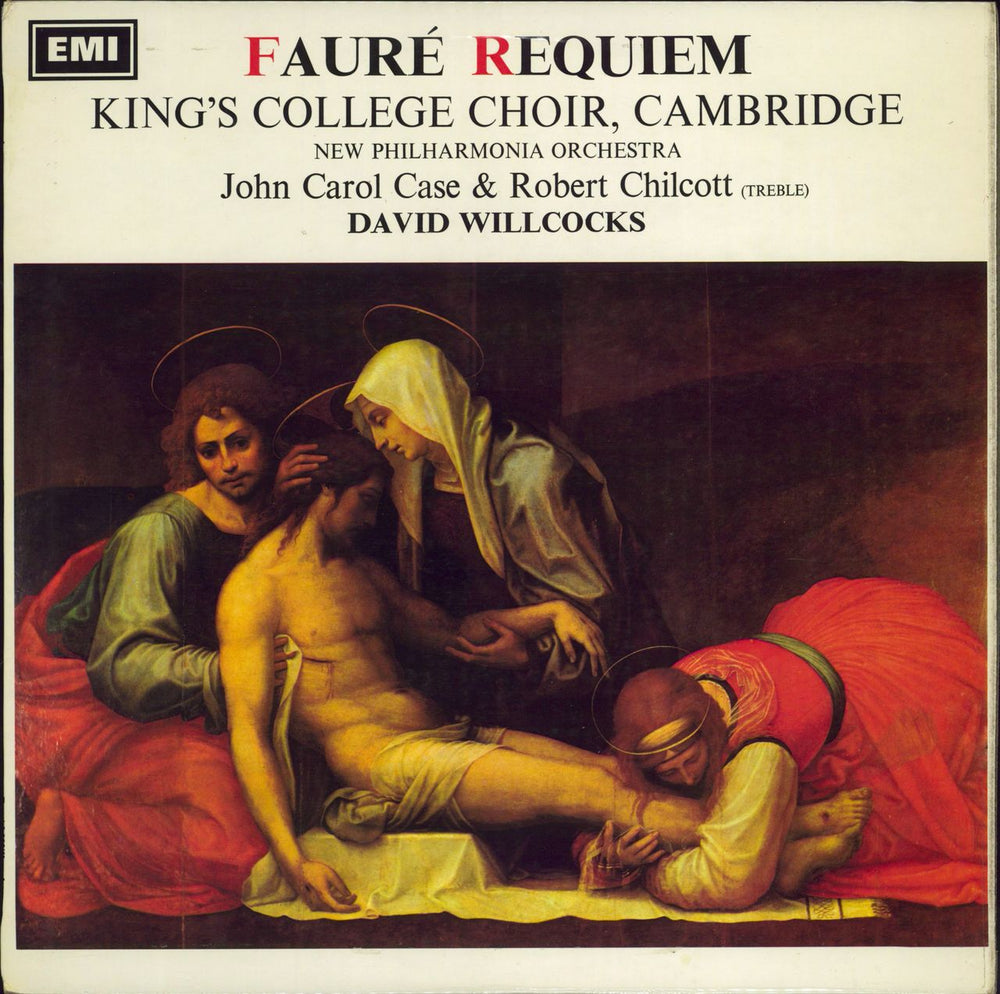 The Choir Of King's College, Cambridge Fauré: Requiem - 2nd UK vinyl LP album (LP record) ASD2358
