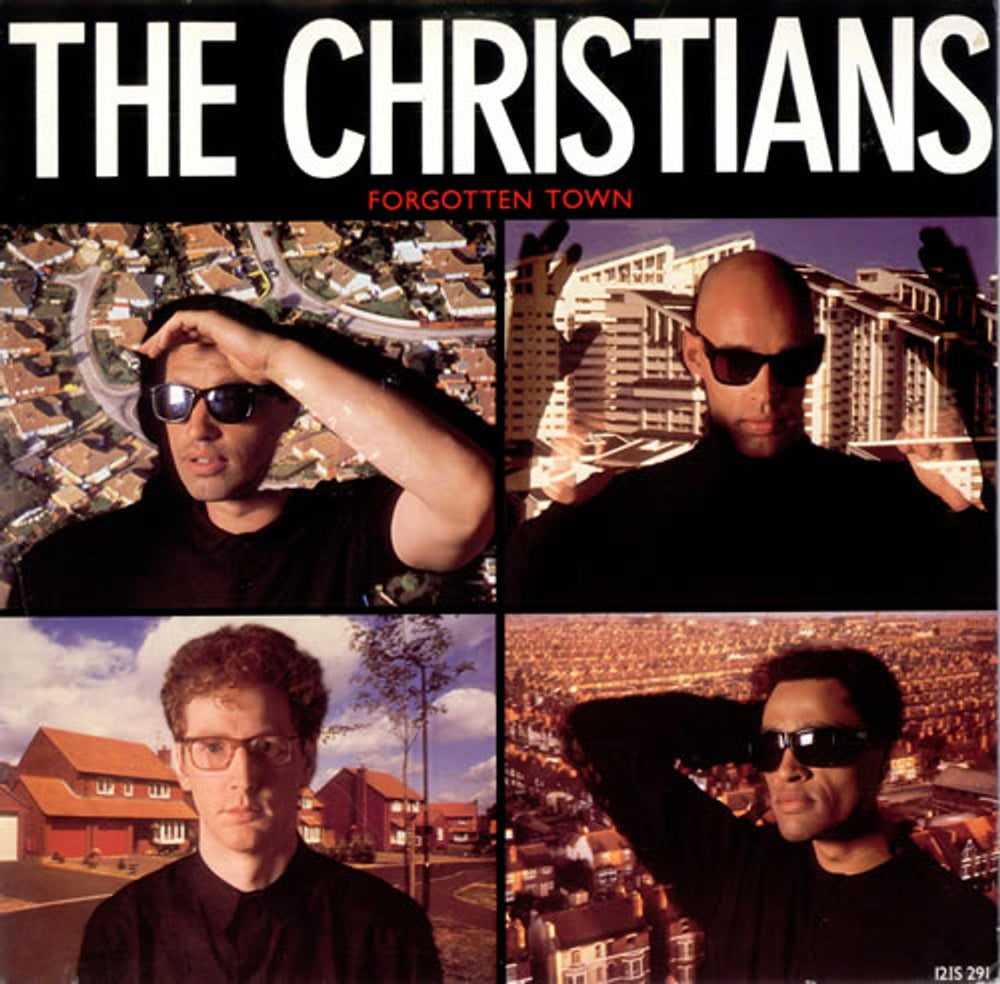 The Christians Forgotten Town UK 12" vinyl single (12 inch record / Maxi-single) 12IS291