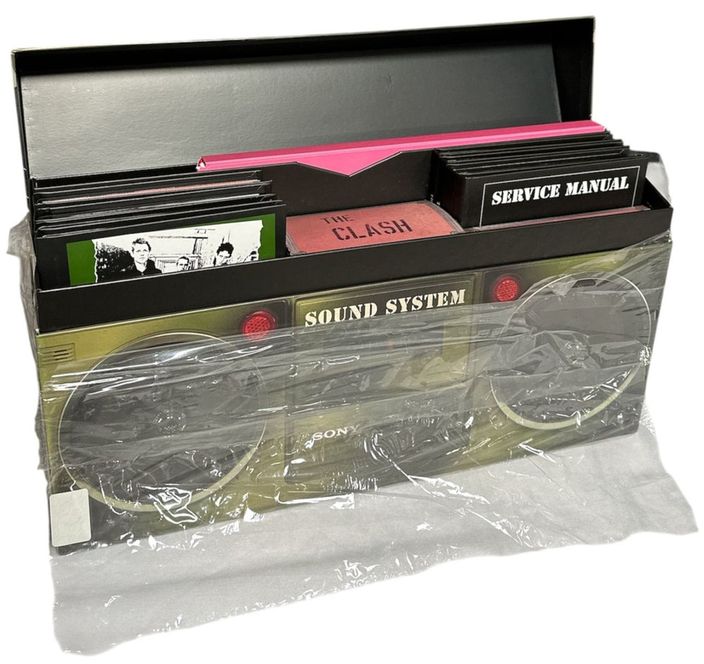 The Clash Sound System [11CD/1DVD] - Shrink) UK CD Album Box Set CSHDXSO812885