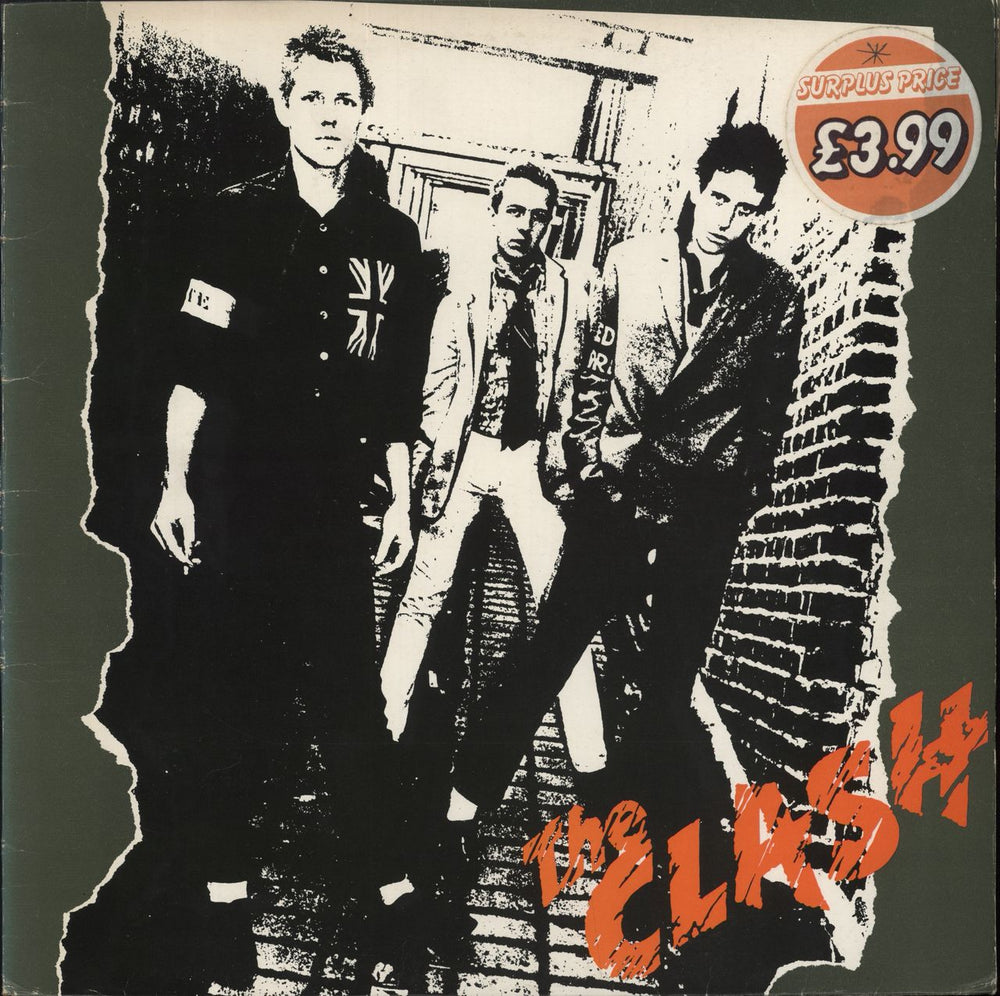 The Clash The Clash - 1st - price stickered UK vinyl LP album (LP record) 82000