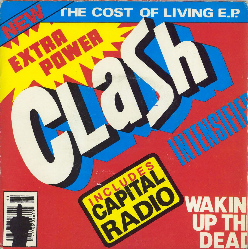 The Clash The Cost Of Living EP - EX UK 7" vinyl single (7 inch record / 45) 12-7324