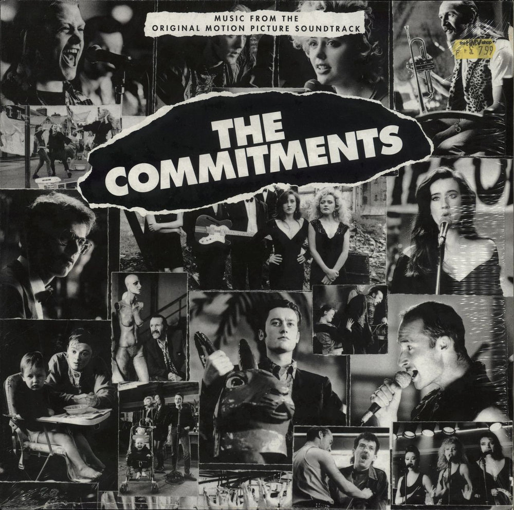The Commitments The Commitments German vinyl LP album (LP record) MCA10286