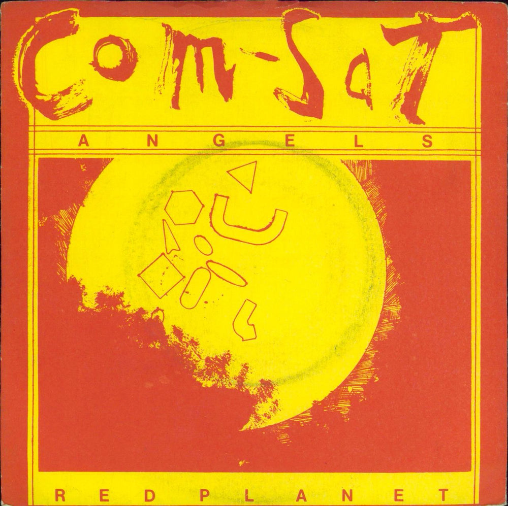 The Comsat Angels Red Planet UK 7" vinyl single (7 inch record / 45) JUNTA1