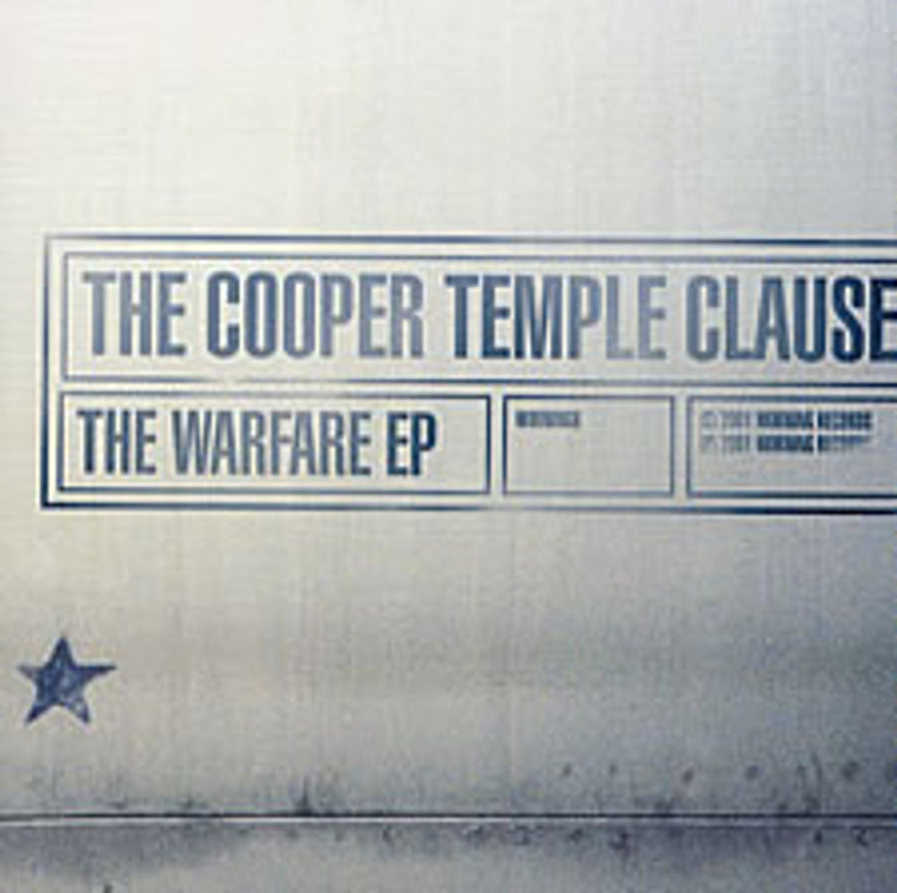 The Cooper Temple Clause The Warfare EP UK 7" single box set MORNING6