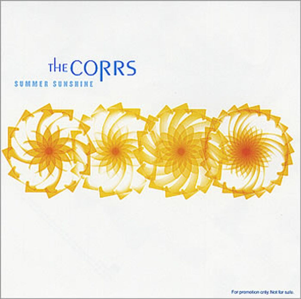 The Corrs Summer Sunshine US Promo CD single (CD5 / 5") PRCD-301470