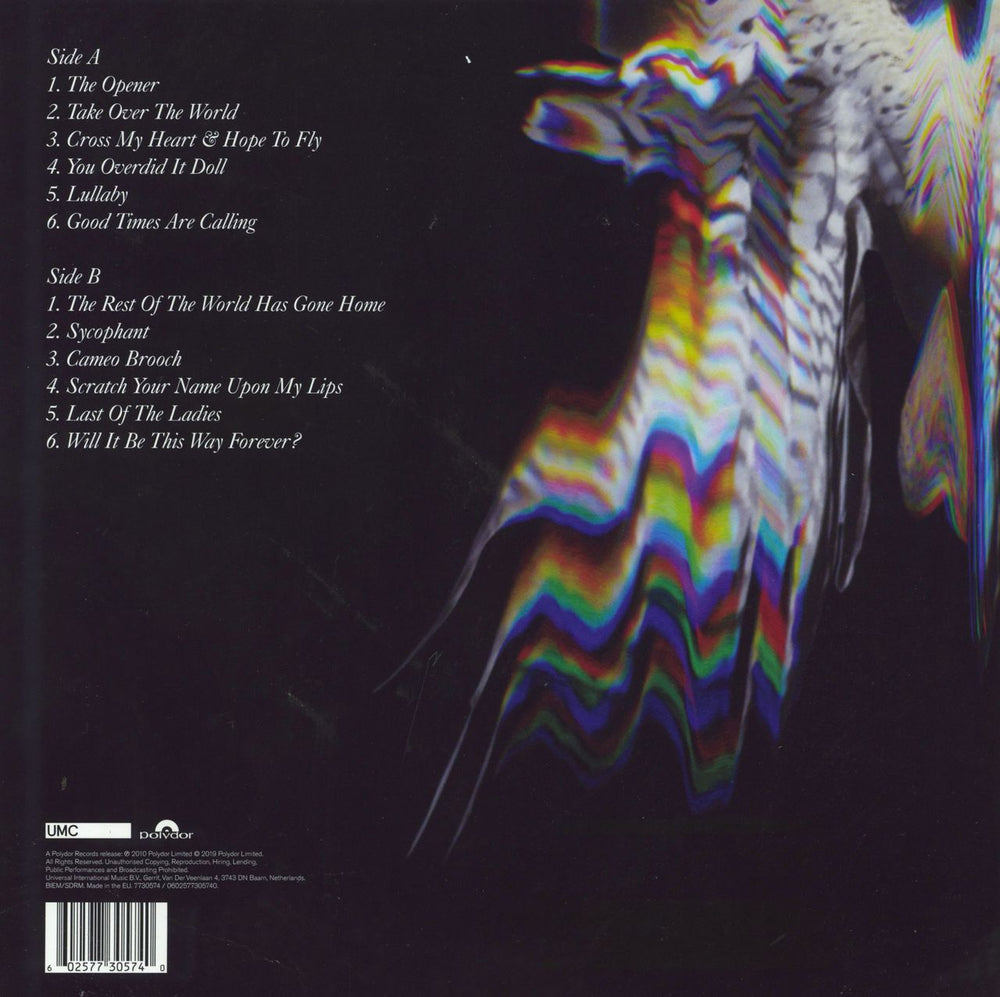 The Courteeners Falcon - RSD19 - 180gm White Vinyl UK vinyl LP album (LP record) 602577305740