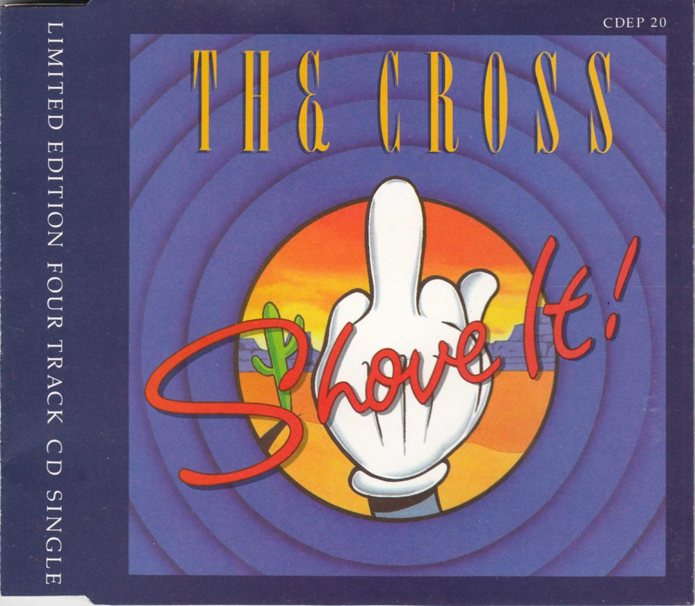 The Cross Shove It UK CD single (CD5 / 5") CDEP20