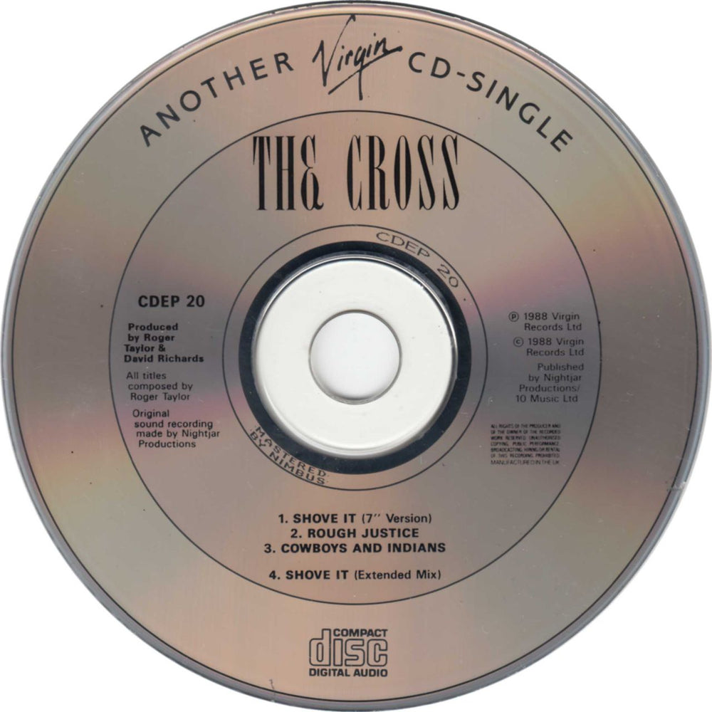 The Cross Shove It UK CD single (CD5 / 5") CROC5SH15392