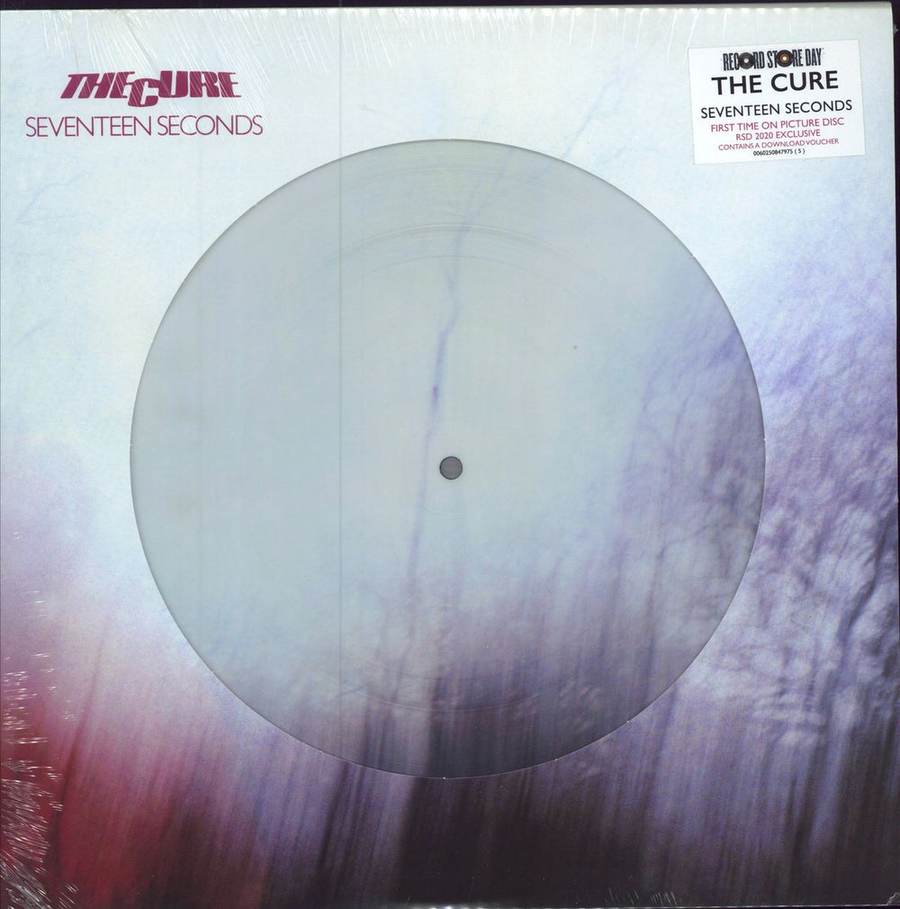 The Cure Seventeen Seconds - RSD 2020 - Sealed UK picture disc LP (vinyl picture disc album) 00602508479755