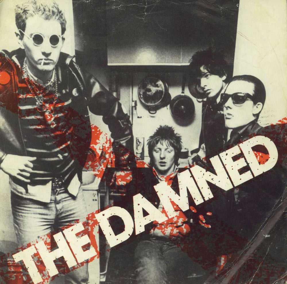 The Damned New Rose - VG Dutch 7" vinyl single (7 inch record / 45) 17704AT