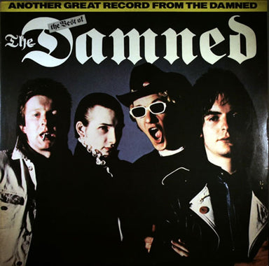 The Damned The Best Of The Damned - Red Vinyl UK vinyl LP album (LP record) DAM1