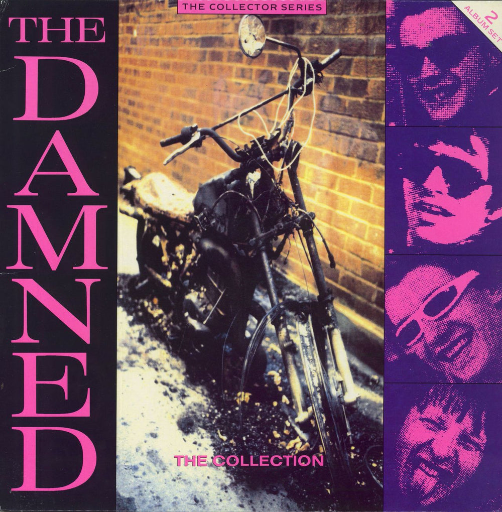 The Damned The Collection UK 2-LP vinyl record set (Double LP Album) CCSLP 278