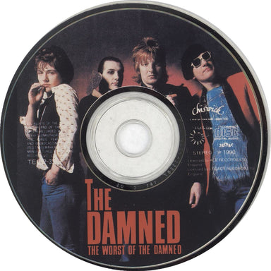 The Damned The Worst Of The Damned Japanese CD album (CDLP) DAMCDTH262589