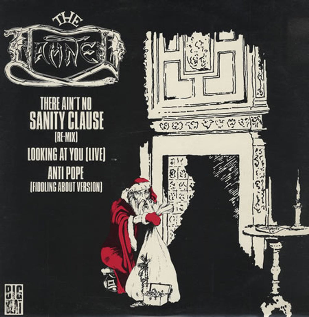 The Damned There Ain't No Sanity Claus UK 12" vinyl single (12 inch record / Maxi-single) NST92