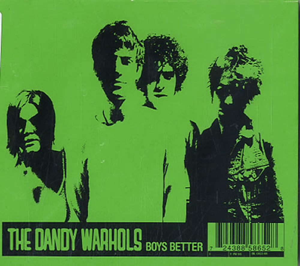 The Dandy Warhols Boys Better UK CD single (CD5 / 5") CDCLS805