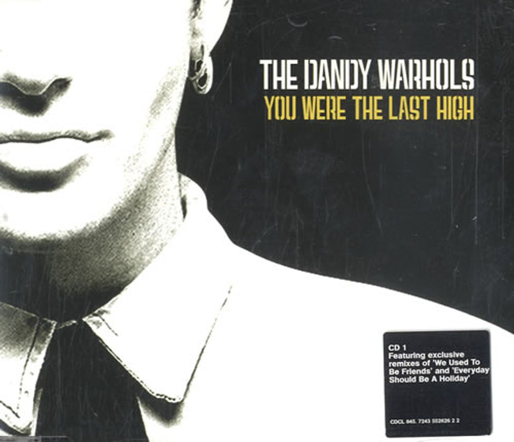 The Dandy Warhols You Were The Last High UK 2-CD single set (Double CD single) CDCL/X845