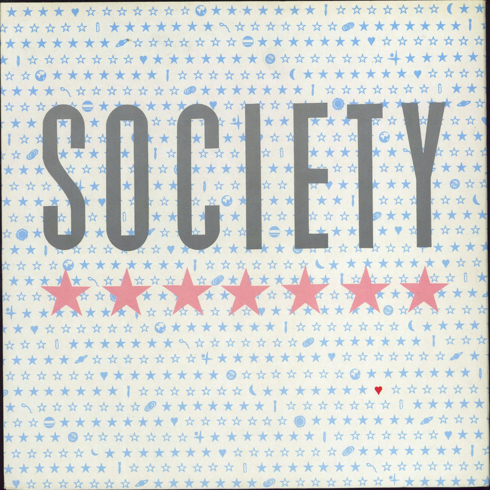 The Danse Society Saturn Girl UK 12" vinyl single (12 inch record / Maxi-single) BLR1T