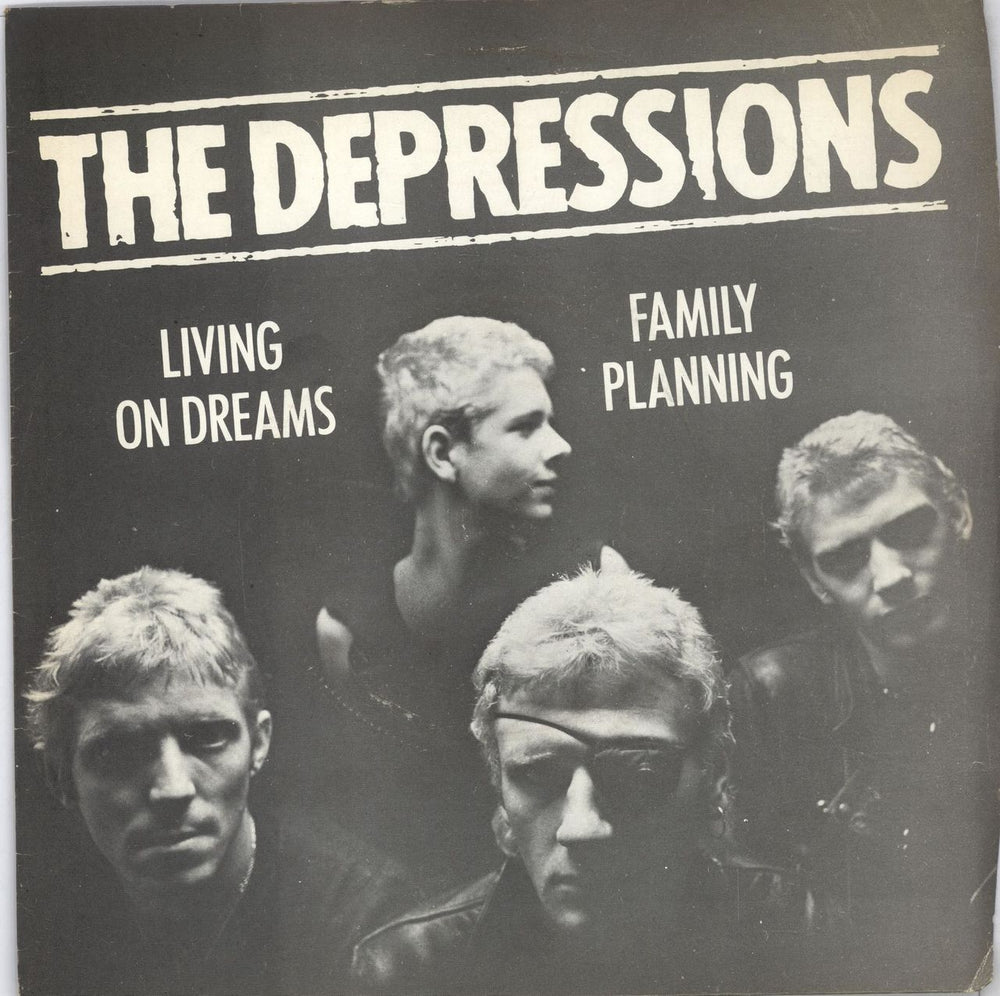 The Depressions Living On Dreams UK 7" vinyl single (7 inch record / 45) 2014112