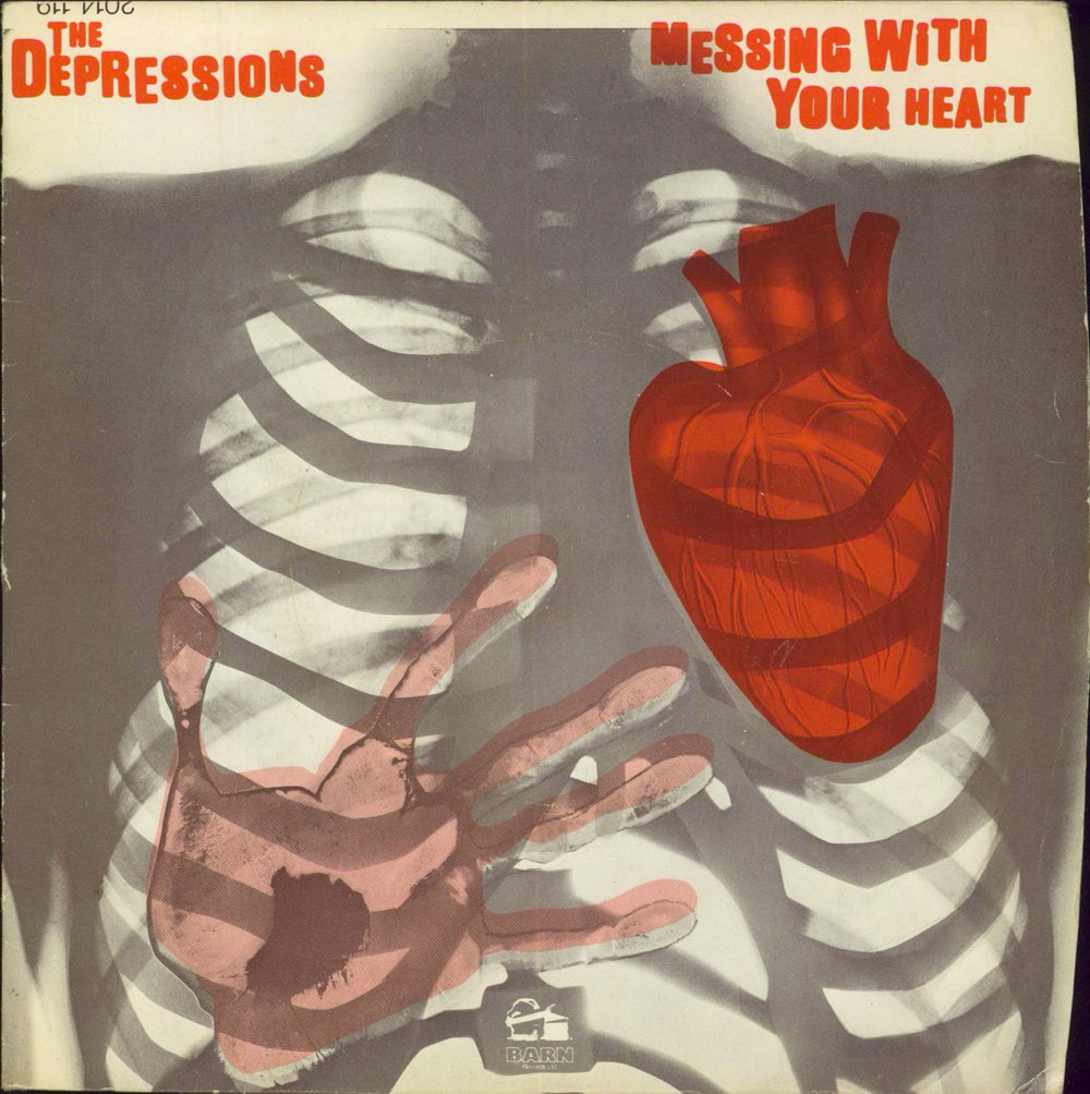 The Depressions Messing With Your Heart UK 7" vinyl single (7 inch record / 45) 2014119