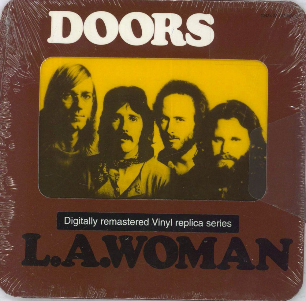 The Doors L.A. Woman - Sealed US CD album (CDLP) 62434-2F